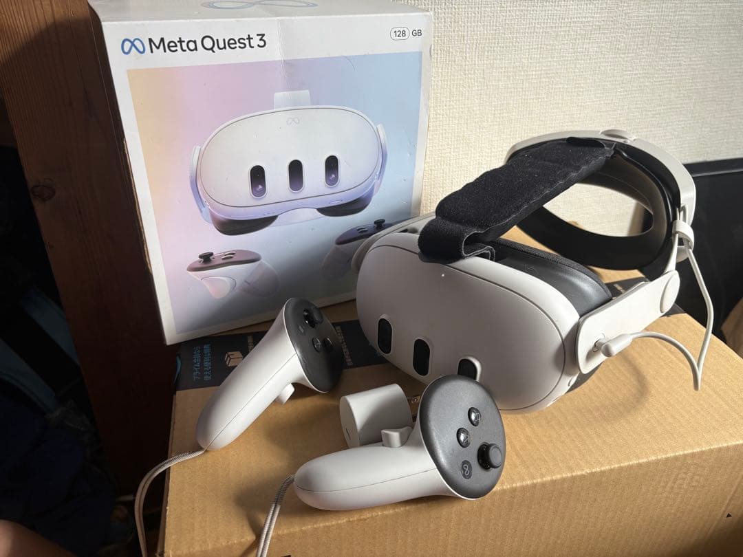 【本日終了】 Quest 3 128GB VRヘッドセット