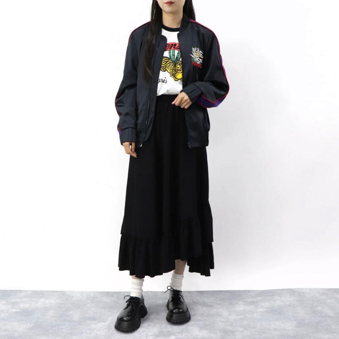【未使用に近い】KENZO トラックジャケット BLACK〈定価95,700円〉