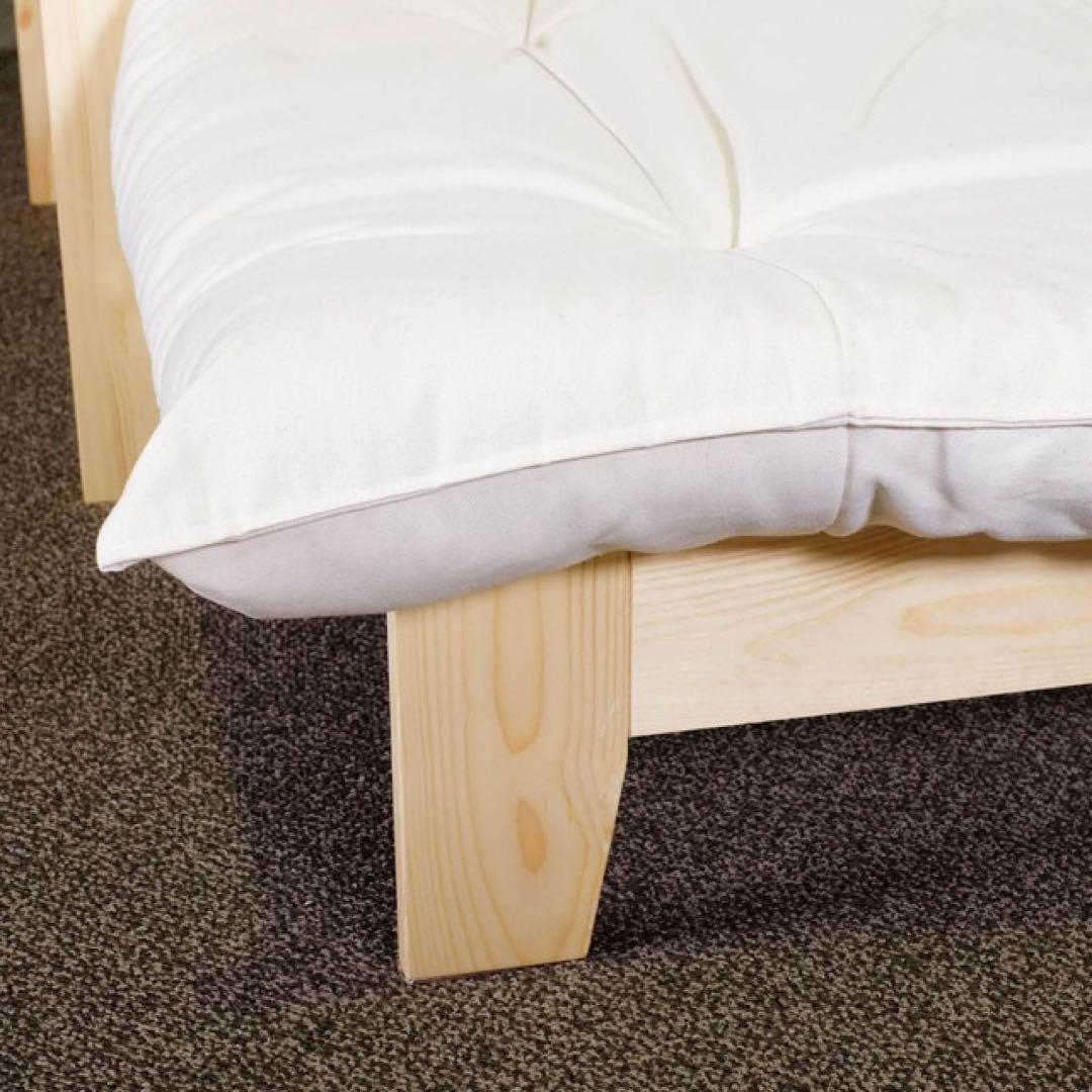 Q新品 DINO ソファベッド 敷布団 単品 セミダブル 日本製 コットン 布団