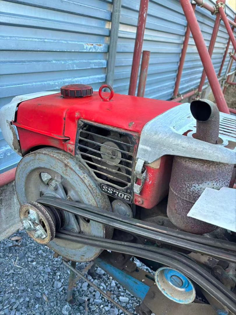 ヤンマーSS70C耕運機，ディーゼル， 茨城县引き取り 限定