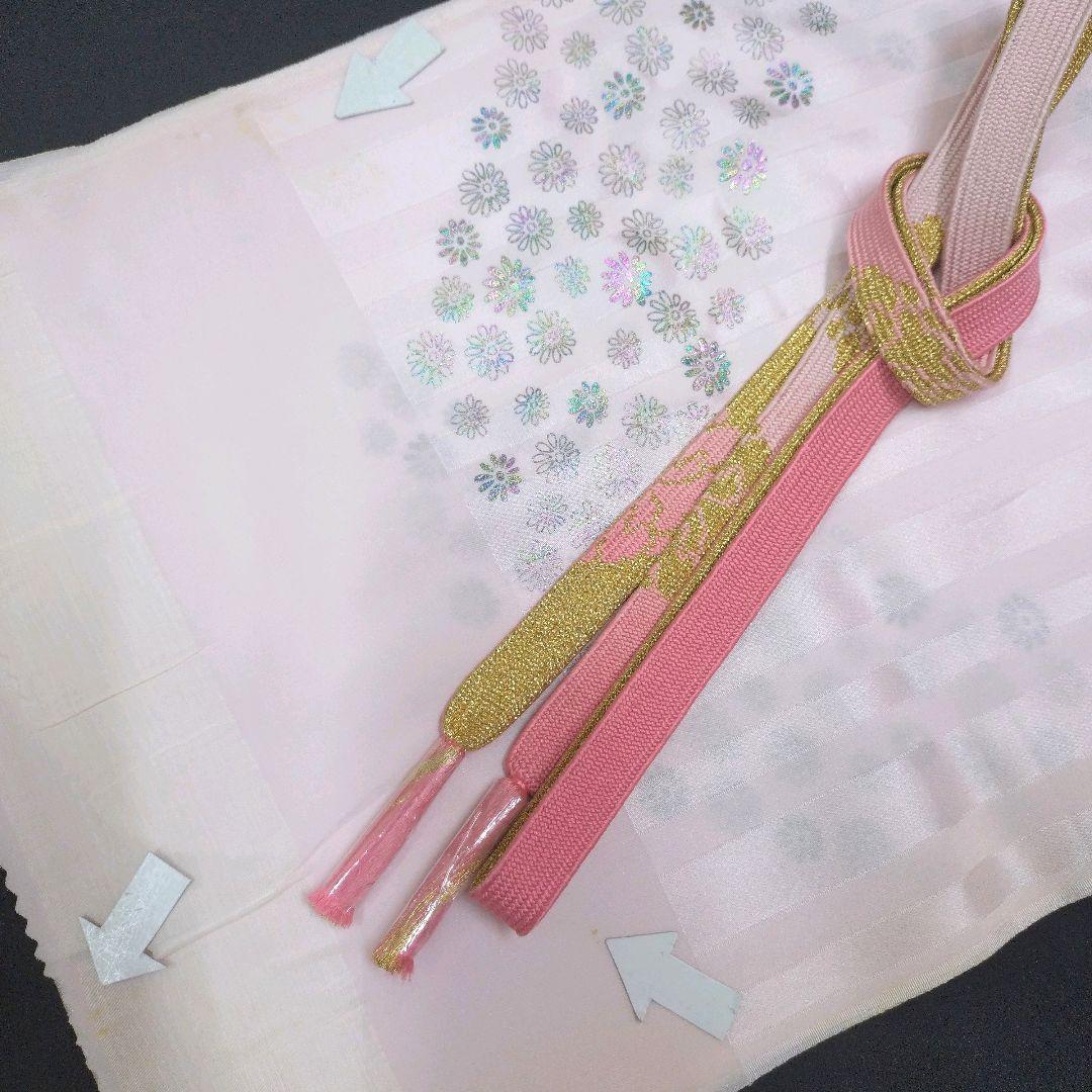 765　半額セール　正絹　十日町友禅　未使用品　証紙付　訪問着 　4点フルセット