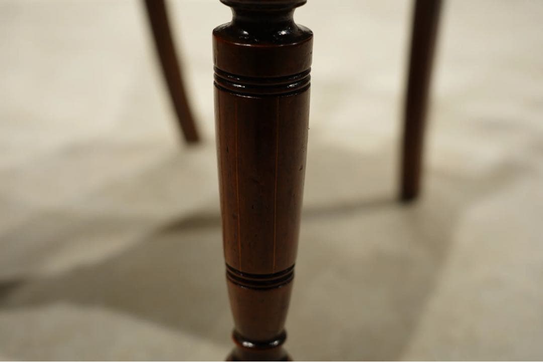 ルイ16世様式　サロンチェア　椅子　象嵌　インレイ　フランス　アンティーク