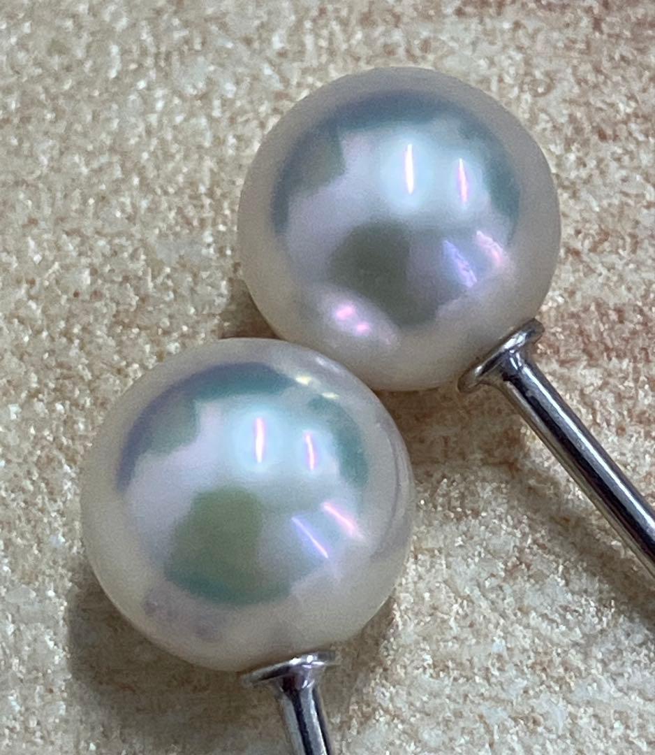 MIKIMOTO ミキモトK18 ゴールド　パール　 真珠　ピアス　アクセサリー