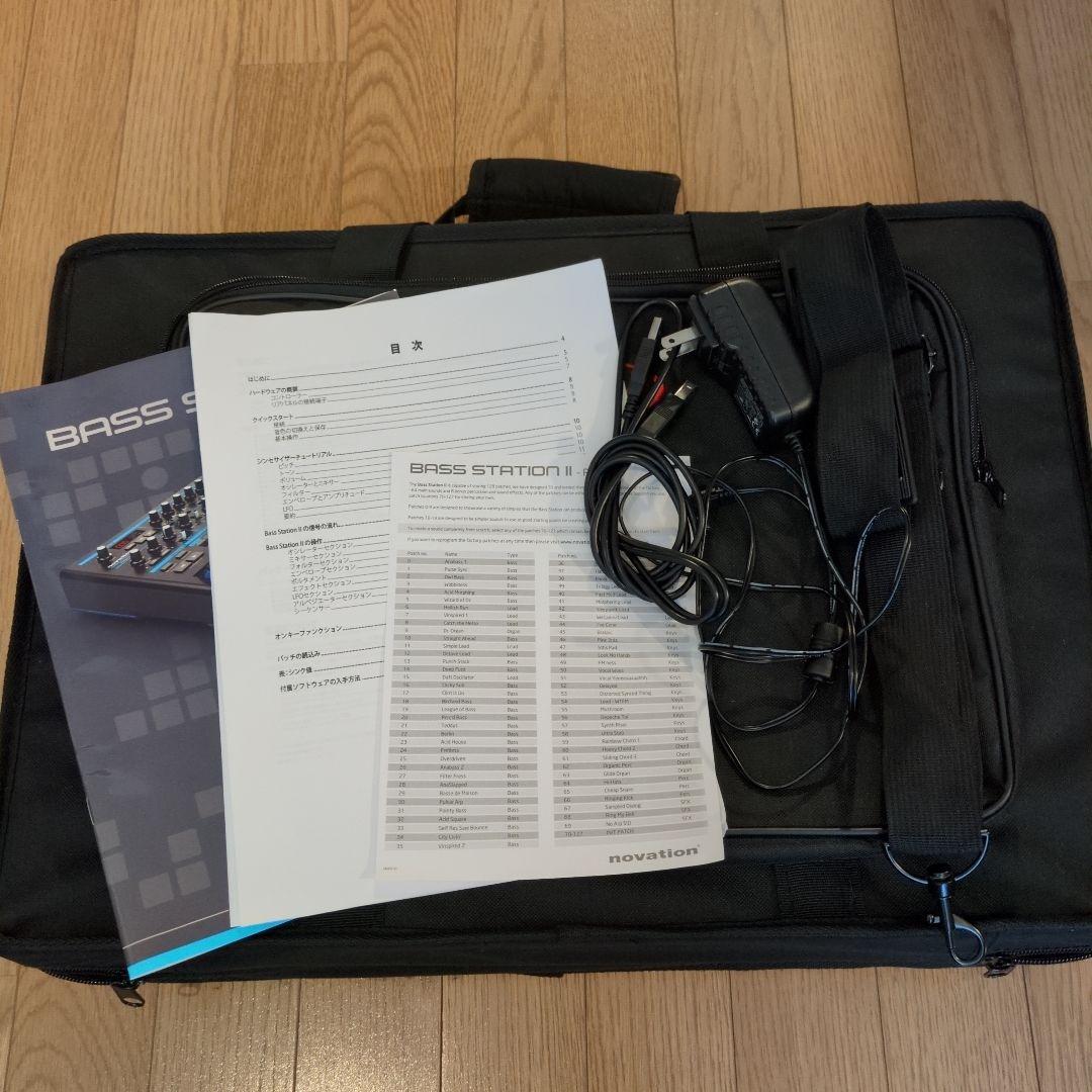 ​【美品・ケース付】Novation Bass Station II シンセ