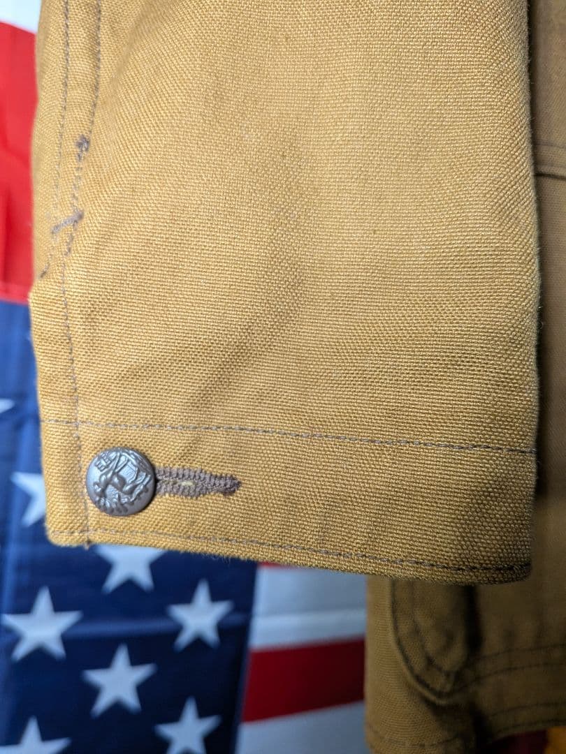 SUGAR CANE ブラウンキャンバス ハンティングジャケット SC13415