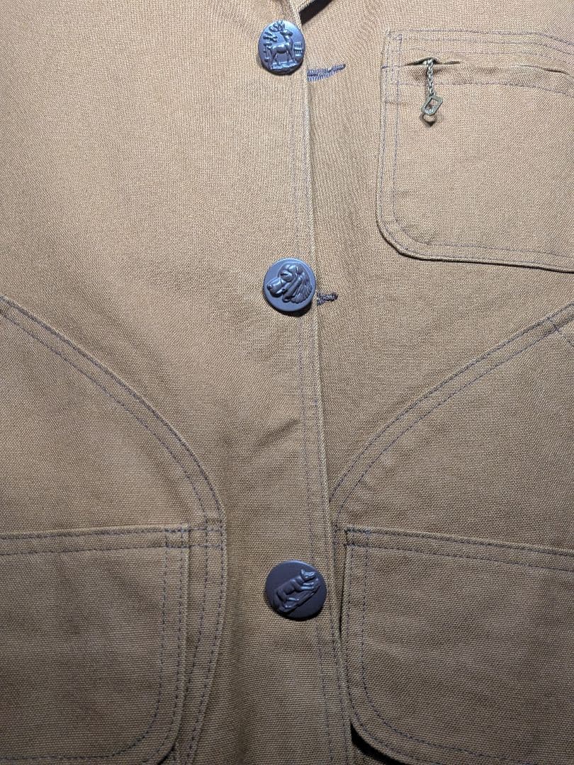 SUGAR CANE ブラウンキャンバス ハンティングジャケット SC13415