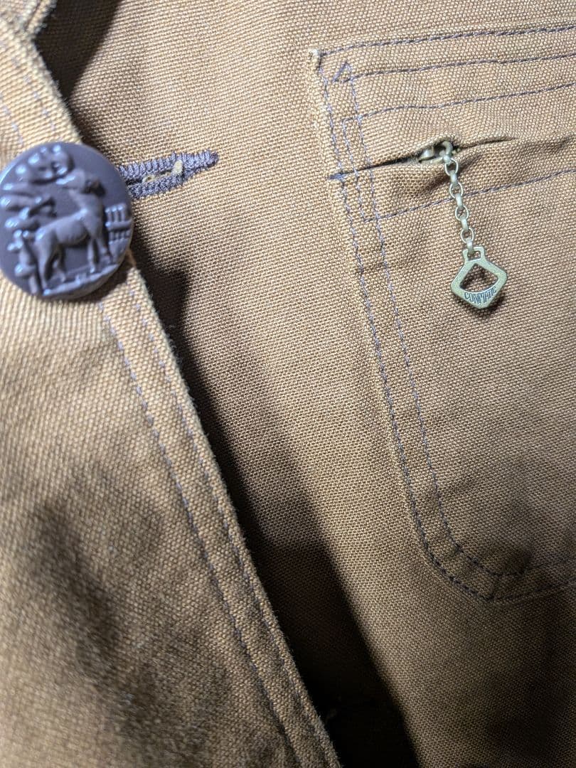 SUGAR CANE ブラウンキャンバス ハンティングジャケット SC13415