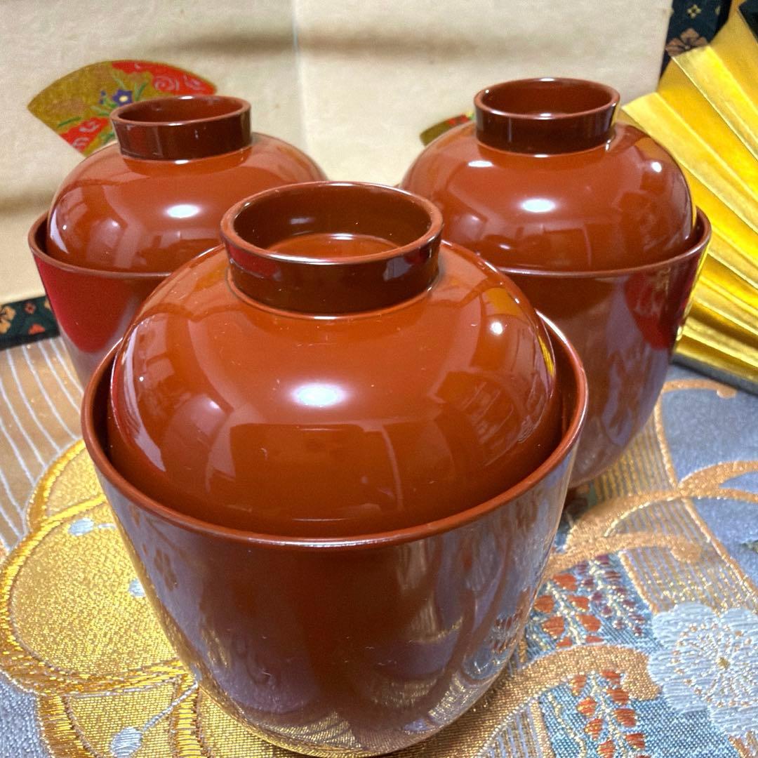 春　赤絵金彩小鉢　HOYAクリスタル亀甲つなぎ紋　No.5-3