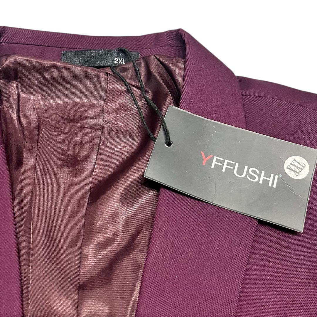 新品　スリーピース　スーツ　XL