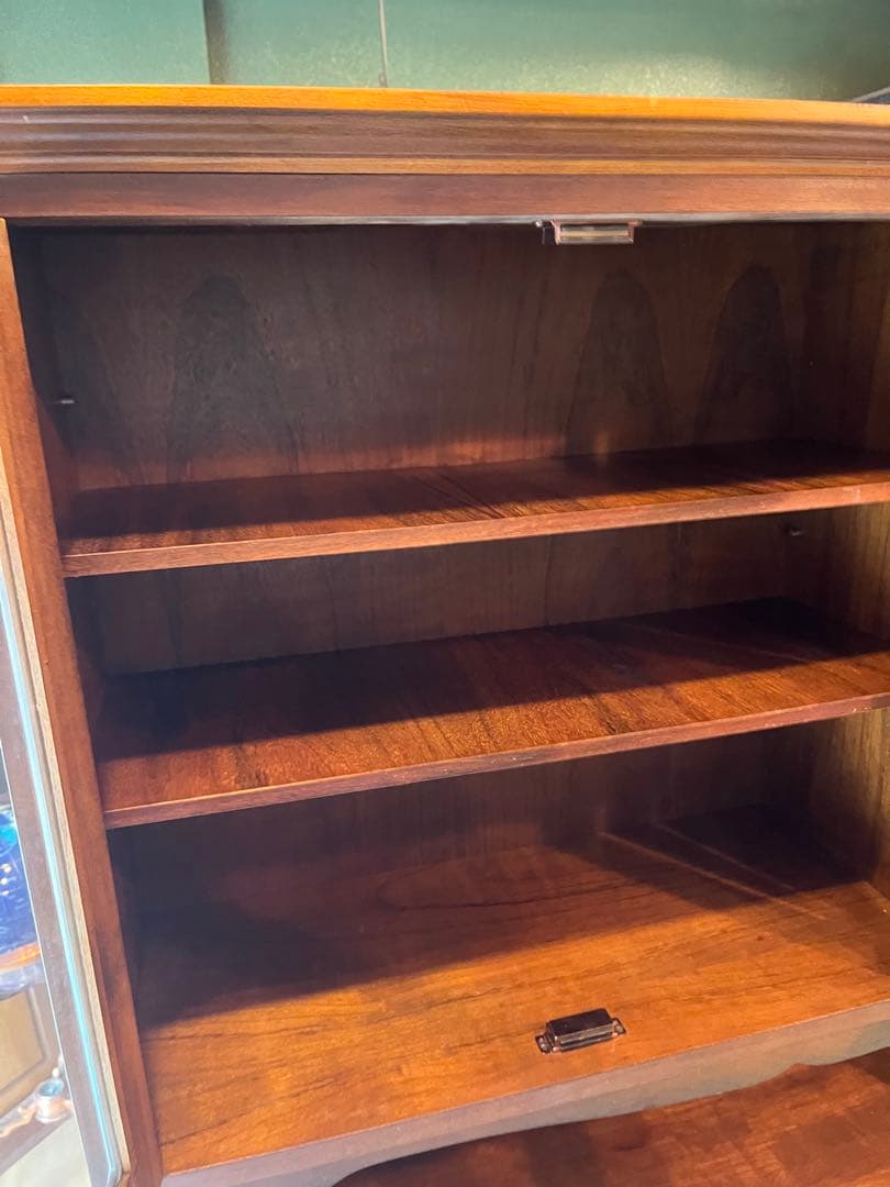 カリモク コロニアル 食器棚 カップボード インテリア アンティーク