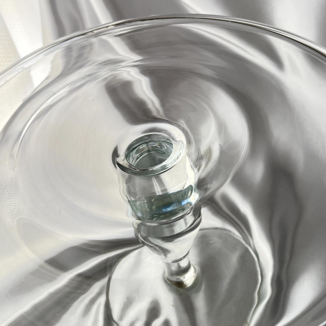 【英国】 クリスタルのケーキスタンド / オブジェスタンド【ガラス】