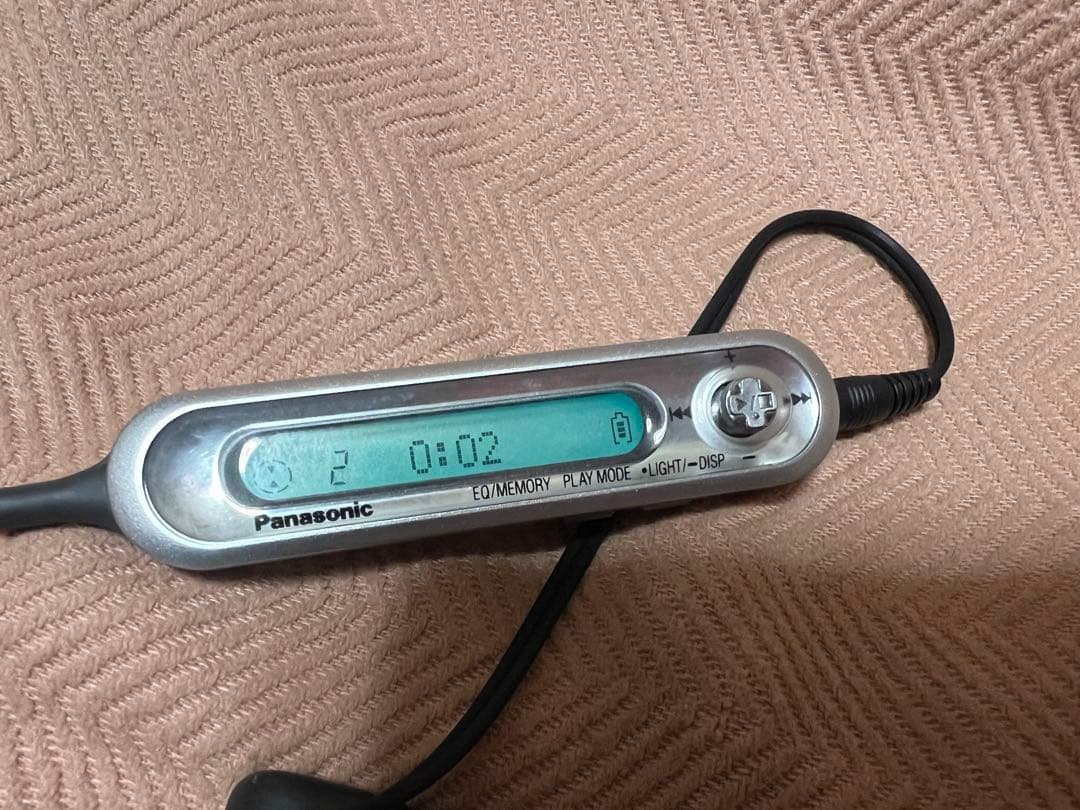 Panasonic パナソニック　ポータブルMDプレーヤー SJ-MJ18