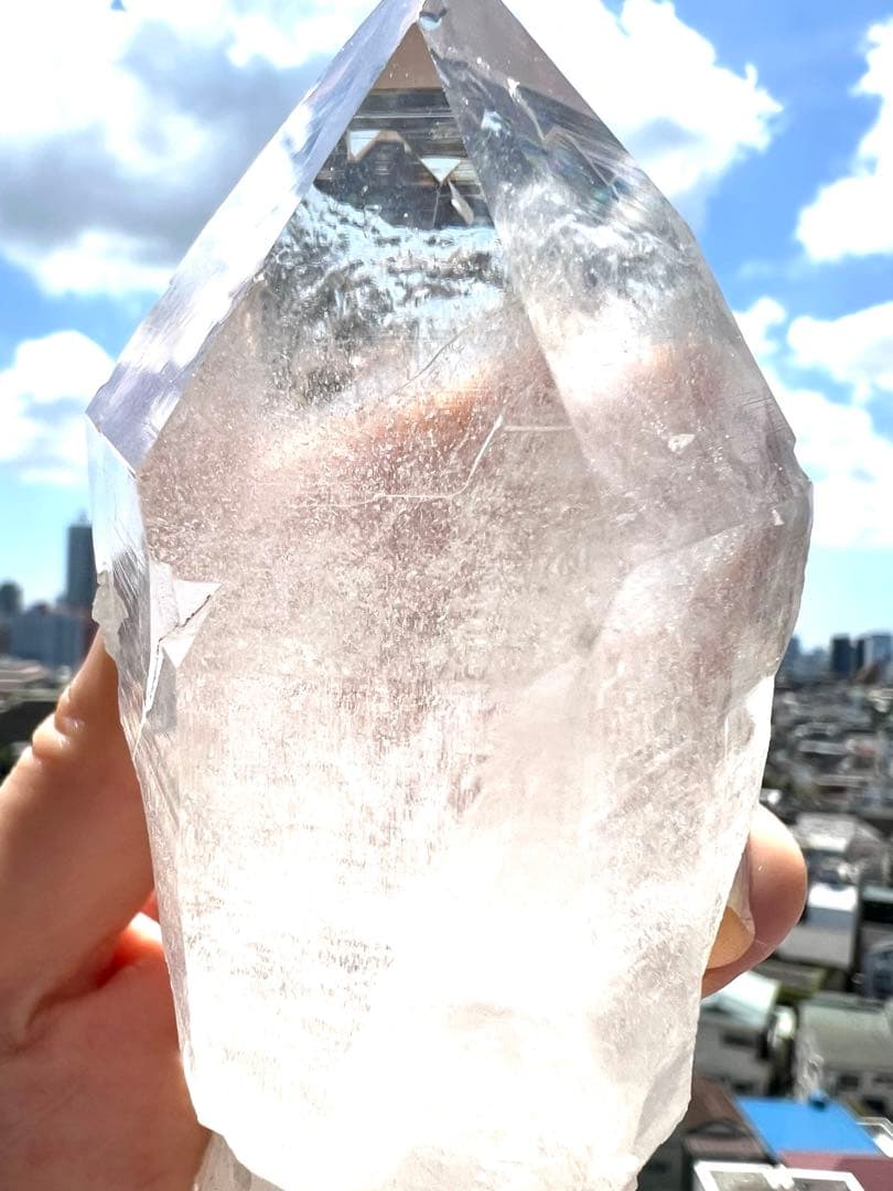 限定プレゼント価格✨美✨希少AAAAヒマラヤ メルー水晶 カテドラル✨大天使光水