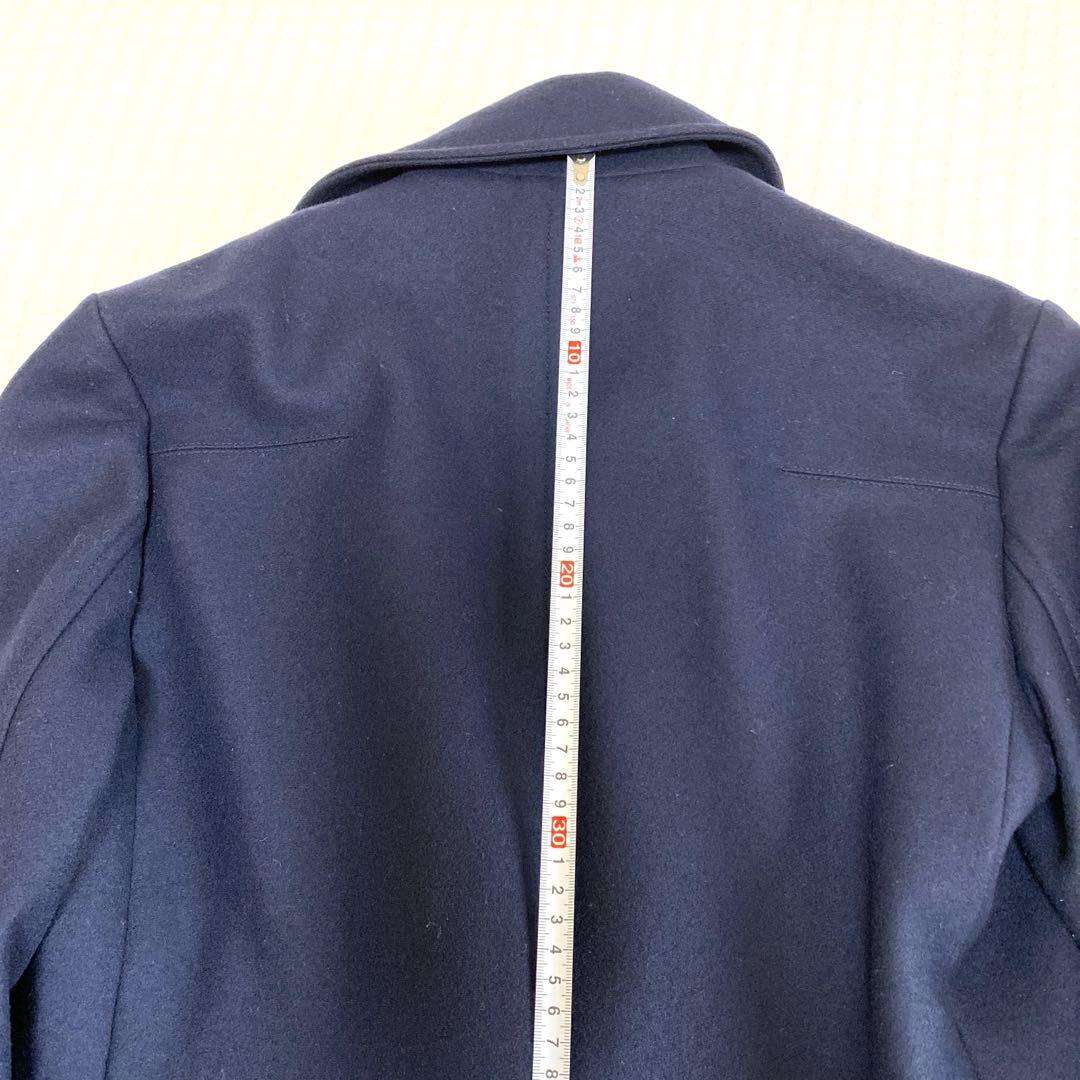 Diorオム ネイビー ダブルブレスト ピーコート