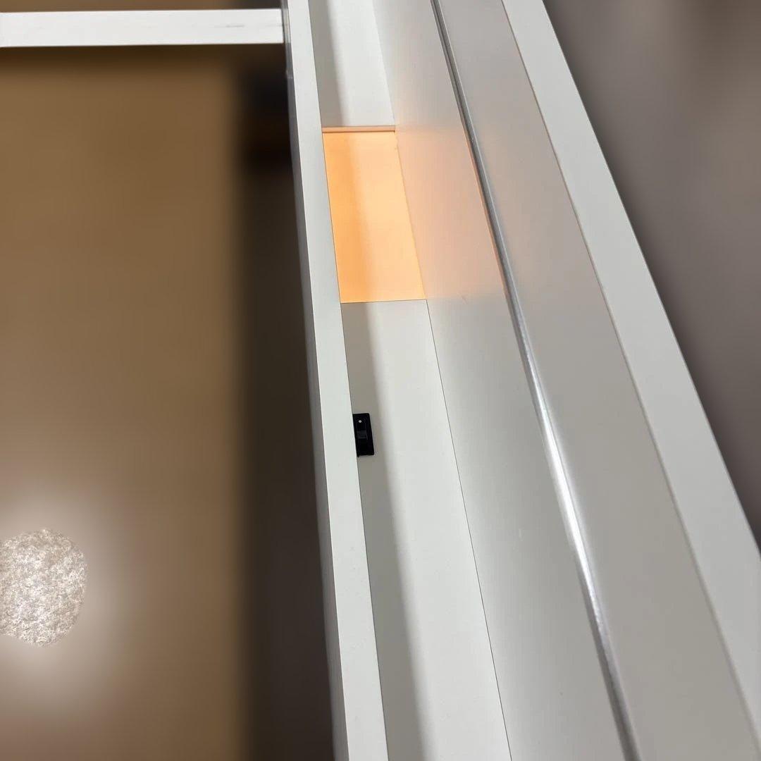 ①シングル ベッドフレーム ホワイト 1台のみ　美品