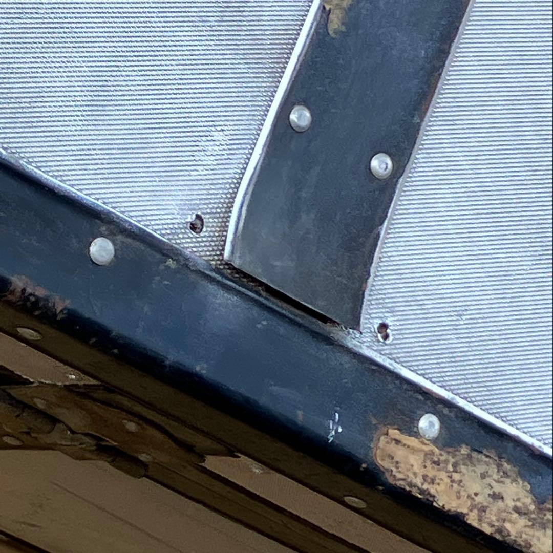 船舶トランク 大型アルミトランク 工業系 インダストリアル 男前 商品台