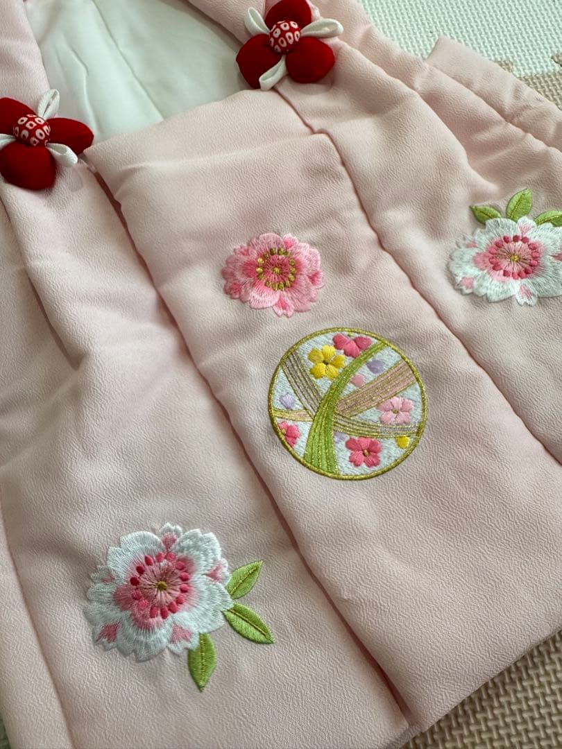 七五三　着物 3歳 被布 セット　花ひめ