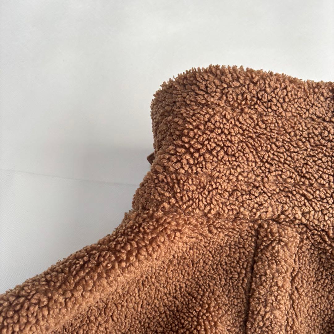 FRAMeWORK ボアポンチョ　ボアコート　キャメル