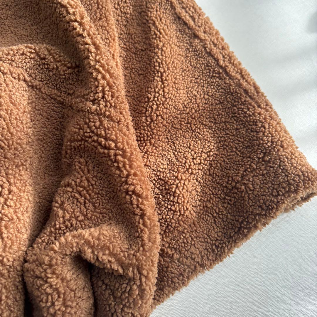 FRAMeWORK ボアポンチョ　ボアコート　キャメル