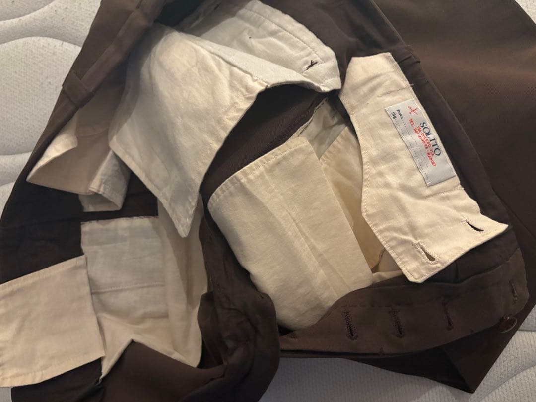Sartoria solito ビスポーク　コットン3ピース