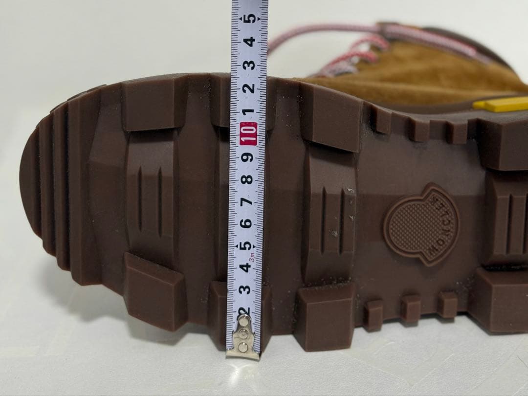 ほ*ん様 MONCLER ブラウン スエードアンクルブーツ　42 箱あり