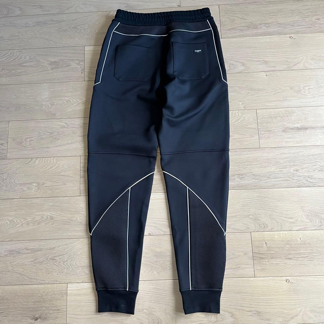 新品同様　バルマン　ジャージ上下　セットアップ　 メッシュ　ブラック　M