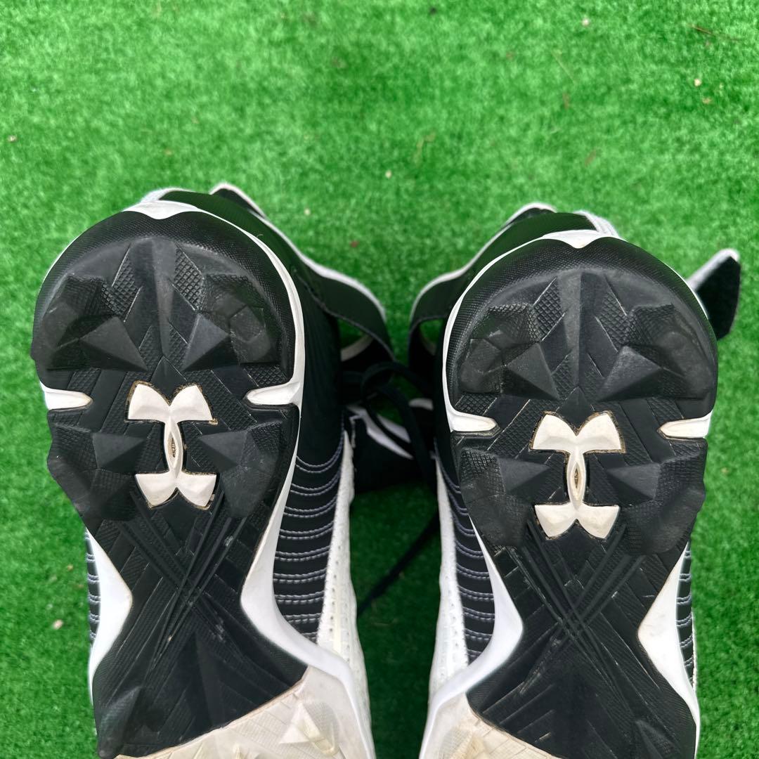 【激レア】アンダーアーマー ハーパーモデル ポイントスパイク29cm 中古品