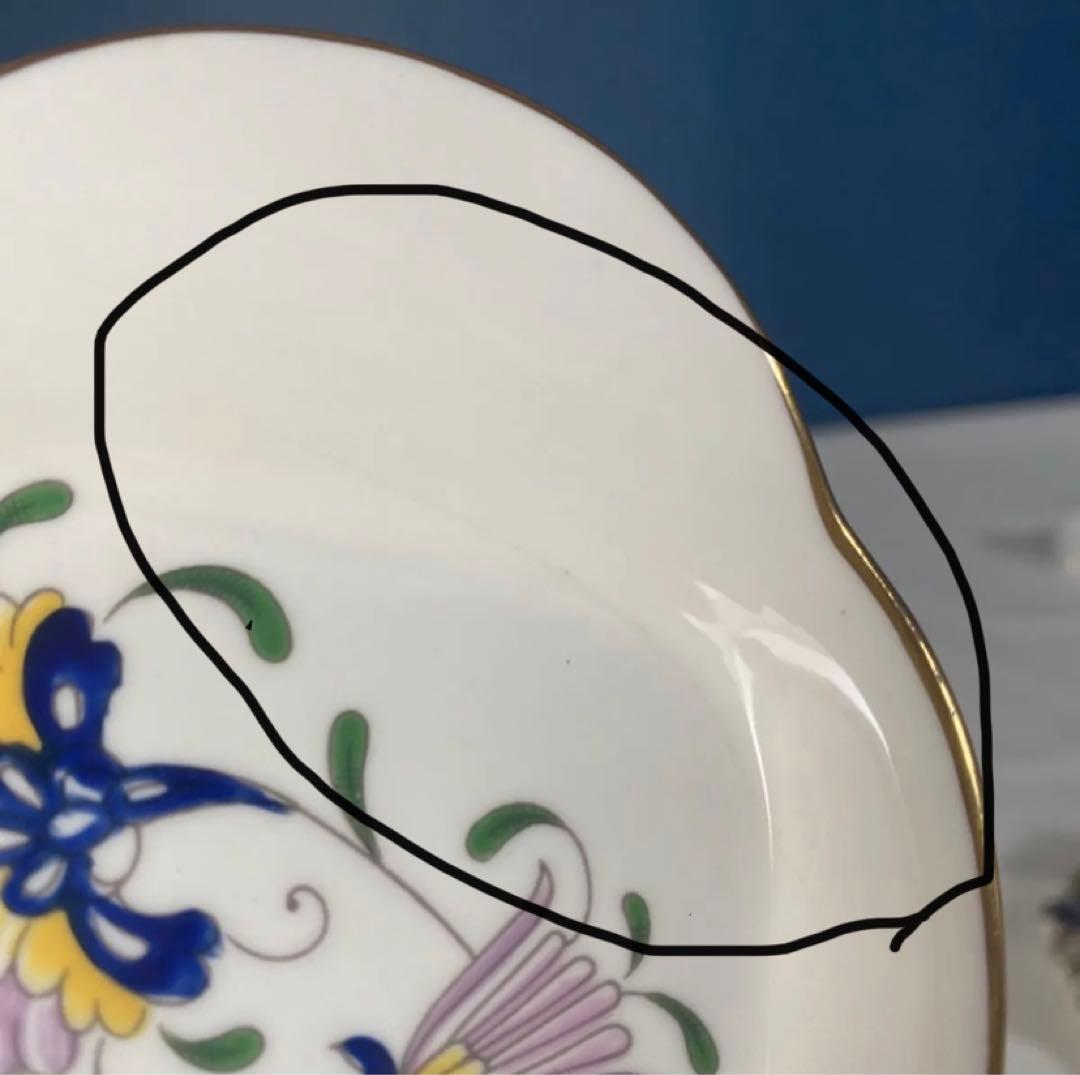 コールポート ベイジェント　青い小花　ミニチュア　ティーセット