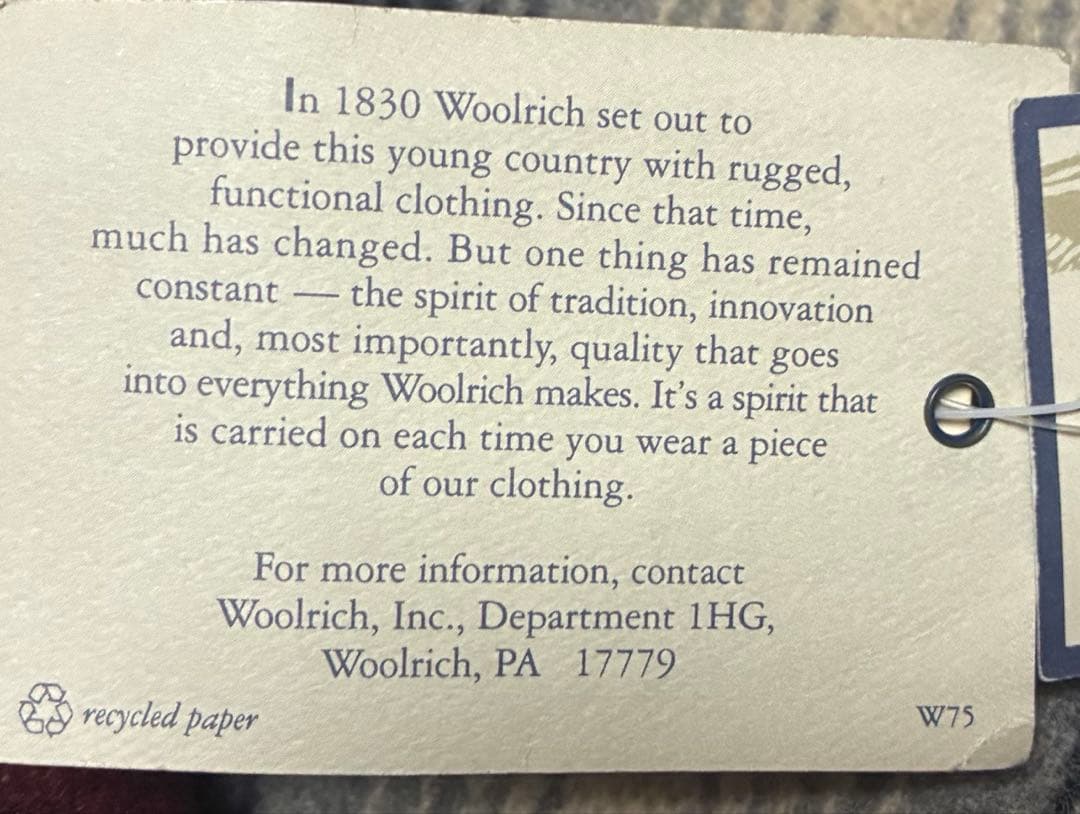 90sデッドストック Woolrichウールリッチ ショールカラーウールコート