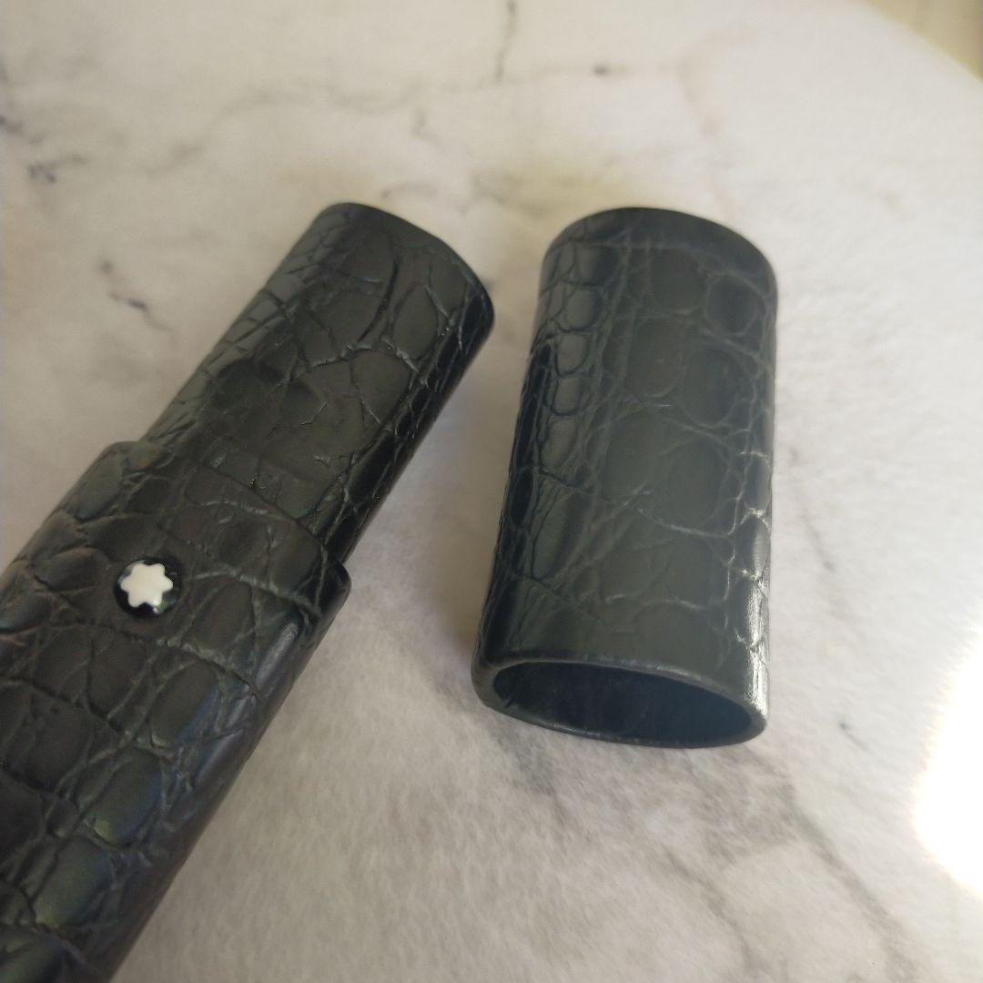 MONTBLANC モンブラン ペンケース フローレンス クロコダイル　ブラック