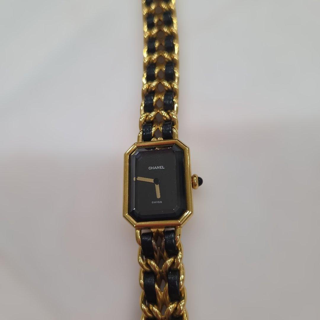 【CHANEL】 シャネルプルミエール　Lサイズ 1980年代製レディース時計
