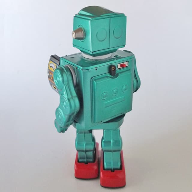 美品メタルハウス 流星魔神[希少メタリックグリーン] ティントイロボット1体付き