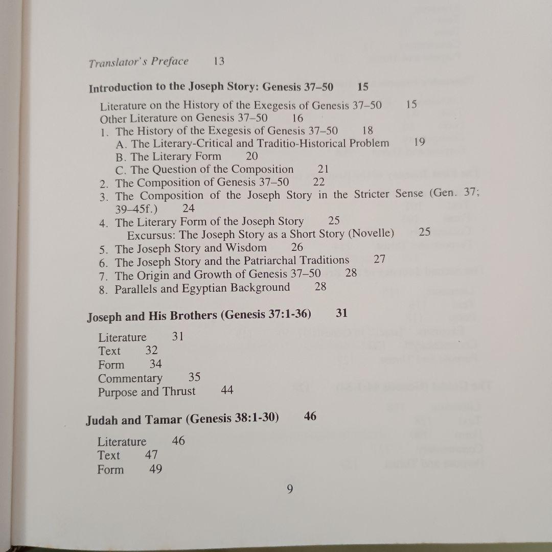 創世記注解；C.ヴェスターマン著　 \"GENESIS\" 全3巻揃　　英訳版