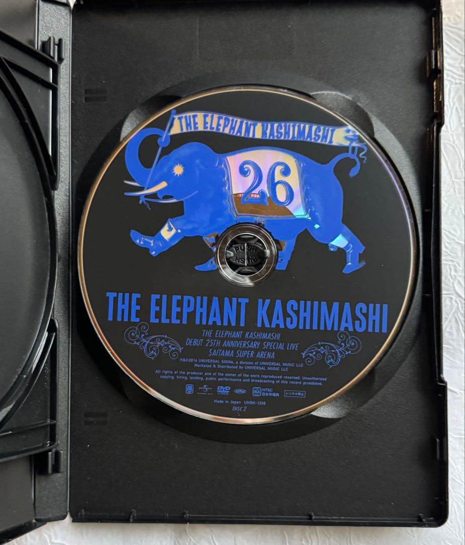エレファントカシマシELEPHANTKASHIMASHI メモリアルDVD3作品