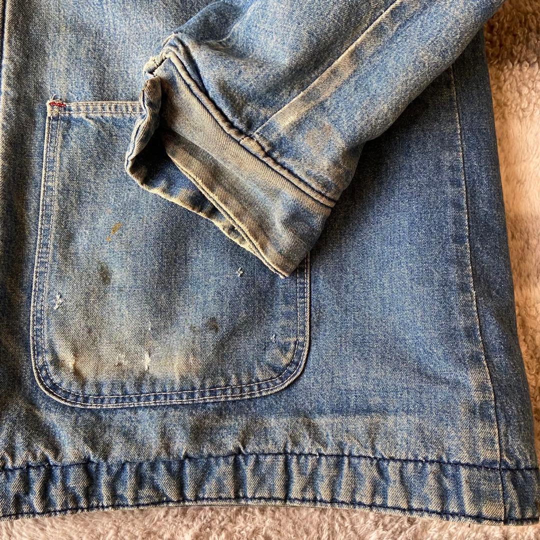 BIGBEN デニム カバーオール 裏地ブランケットUSA製70s 80s