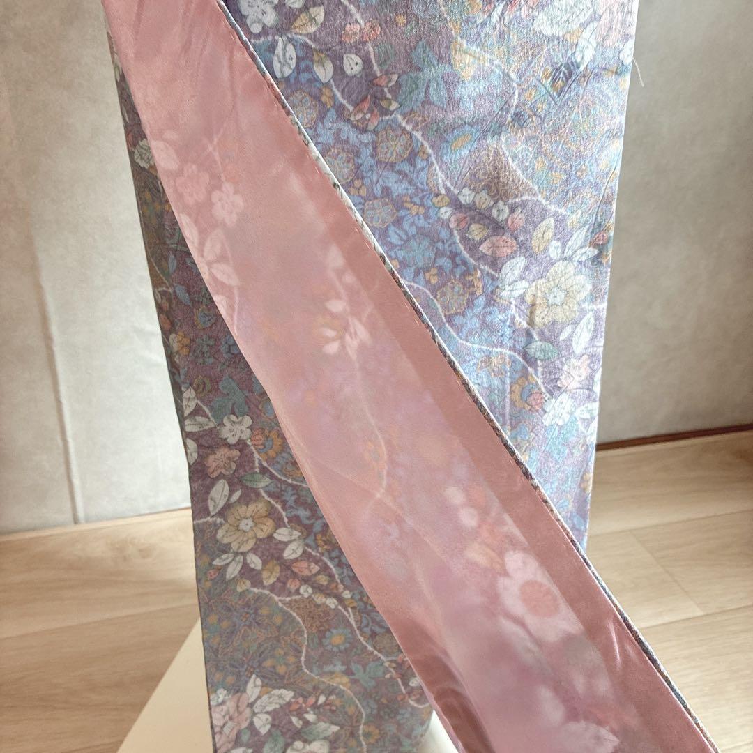 小紋　フルセット　着物　辻ヶ花　洗える着物　大人やさしさ　しつけ糸付き　G8