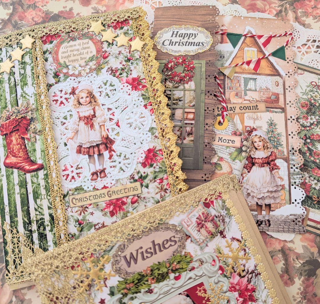 お洒落ビクトリアンガールのXmas大型ジャンクジャーナル2025♥Wishes♥