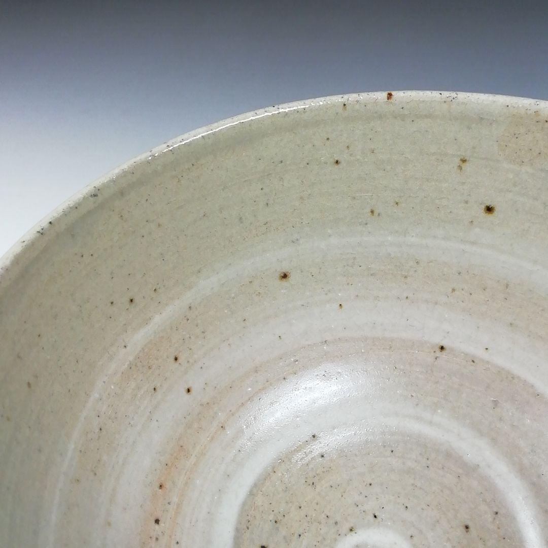 Ｔ５７０　茶碗　『赤絵　水鳥』『露光窯　冬柴文廣 作』　共箱　抹茶碗　茶道具