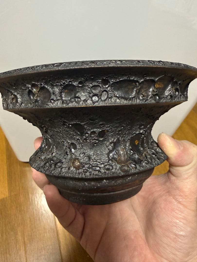 カタチ製作所 ドリッパーLOW クレーター ブラック