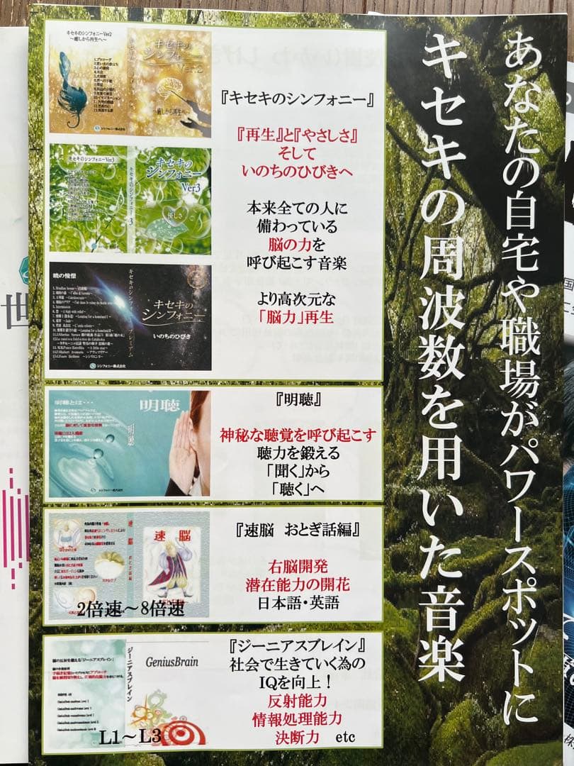 シンフォニー ヒーリングCDレコードSDカードセット