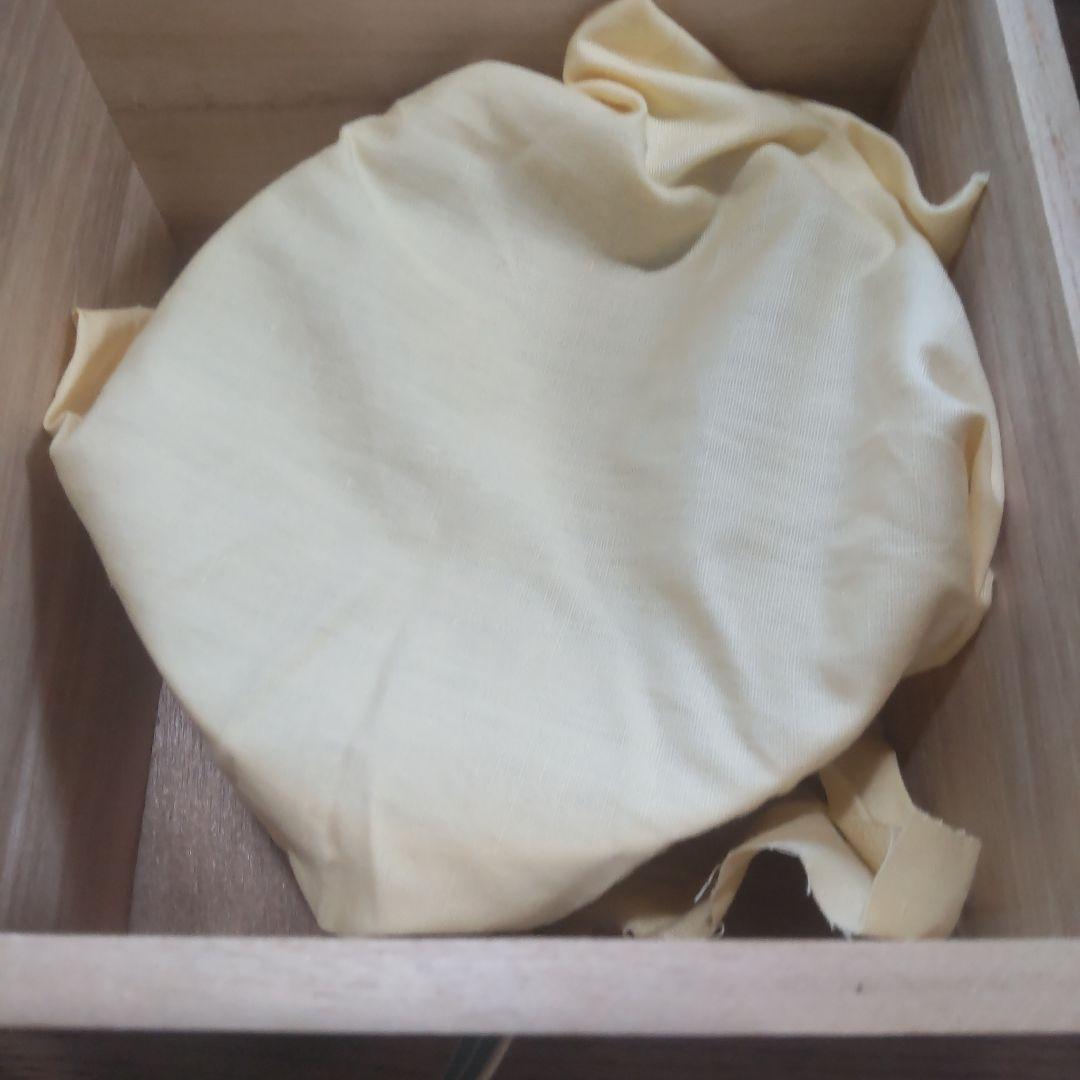 美濃 赤色陶器抹茶碗 共箱入り