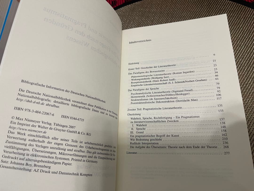 洋書 Literaturtheorie und Pragmatismus