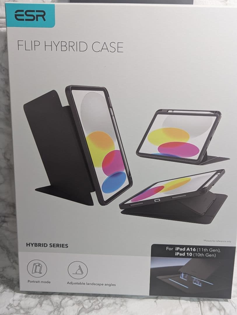 iPad 第10世代 ESRペン＋ケース＋フィルム