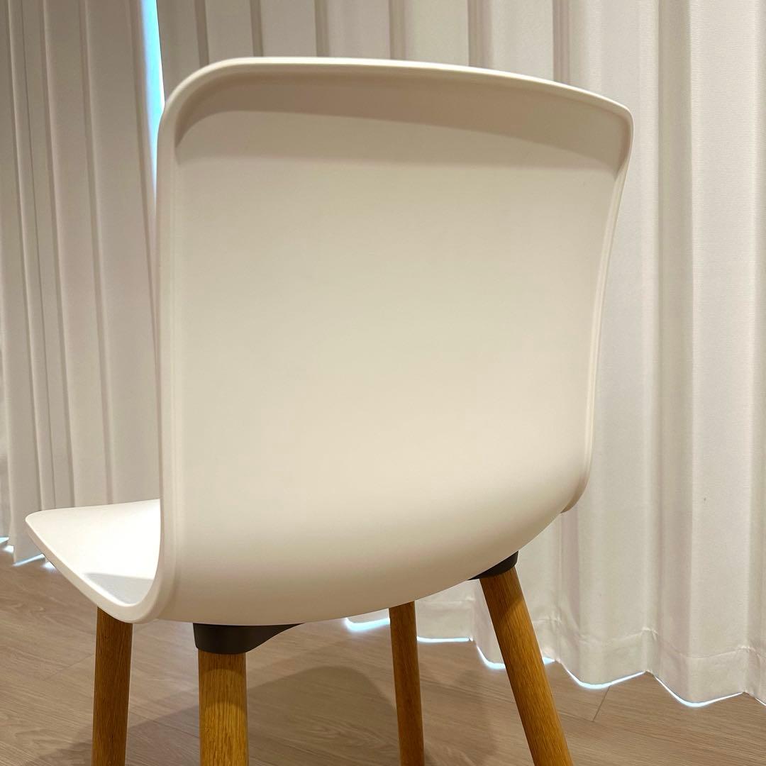 vitra ヴィトラ HAL wood チェア 椅子 ジャスパーモリソン 白