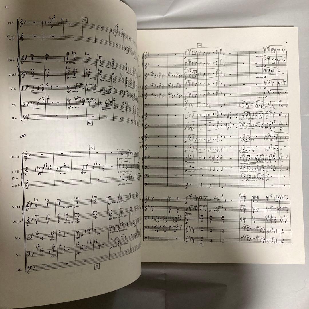 KALMUS カルマス　ブルックナー交響曲第5番フルスコア　ロバート・ハース