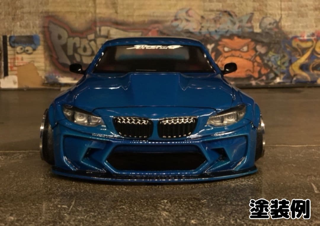 新品 無塗装 BMW M2 F22 APLASTICS ラジドリ ボディ