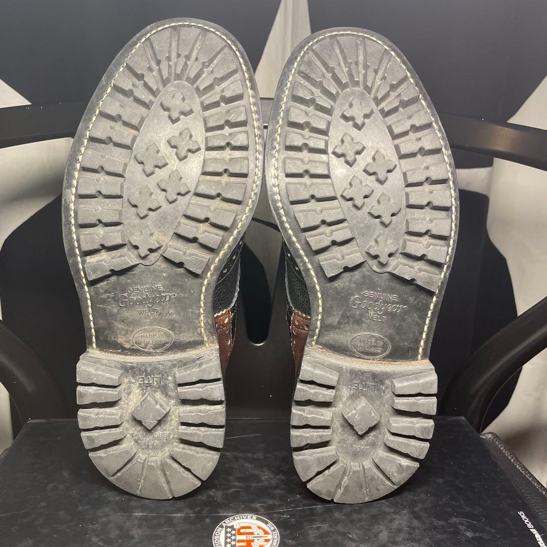 【トリッカーズ×ネペンテス】マルチカラーギブソン サイズ8.5 ブラック系