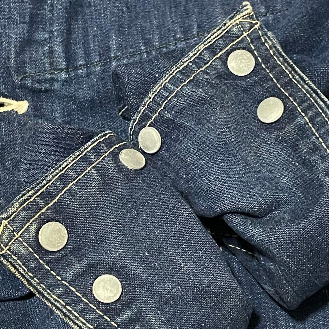 激レア 極美品 60s usa製 Lee 91-J デニム カバーオール 濃紺