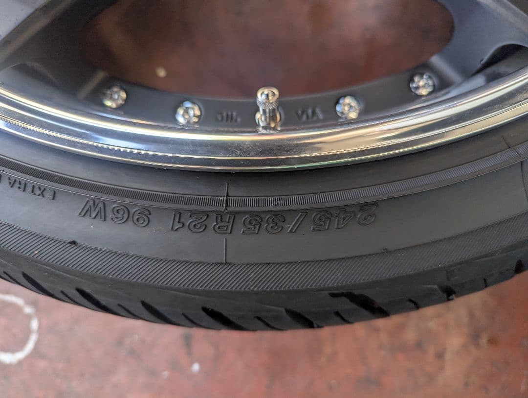 work zeast st2 21インチホイール・タイヤセット