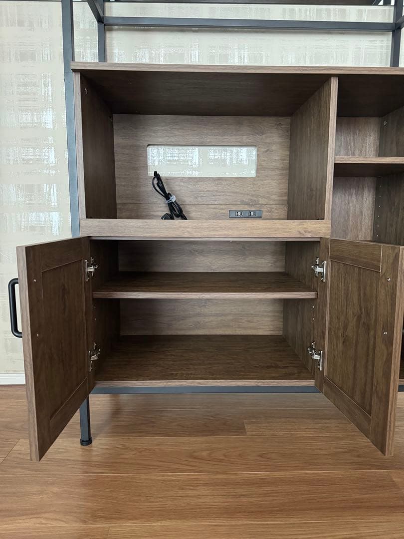 【SHKさま】お洒落で収納力抜群✨ニトリ　ヴィンテージテイスト　キッチンボード